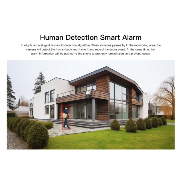 VSTARCAM smart κάμερα CS611Q-UV, 4MP, Wi-Fi, PTZ, SD