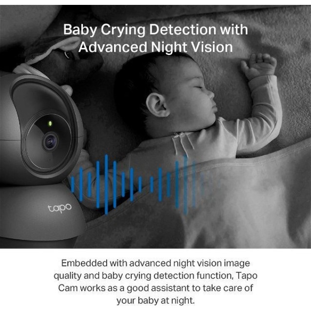 TP-Link Pan Tilt Home Security Wi-Fi Camera Tapo C211