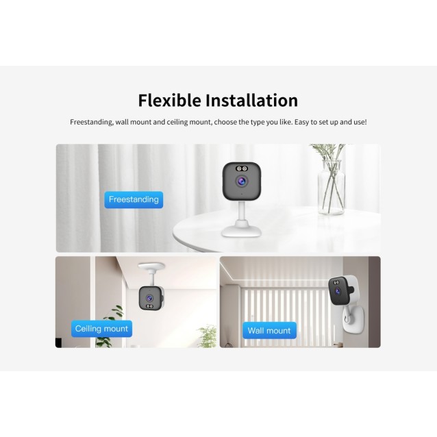 VSTARCAM smart κάμερα CS770, 2MP, WiFi, SD