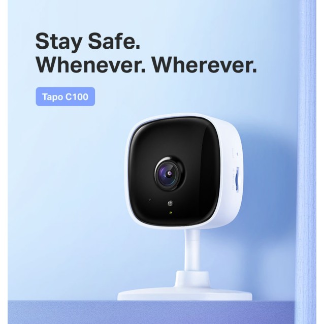 TP-LINK smart κάμερα Tapo C110, 2K, motion detection, Wi-Fi, Ver. 2.0