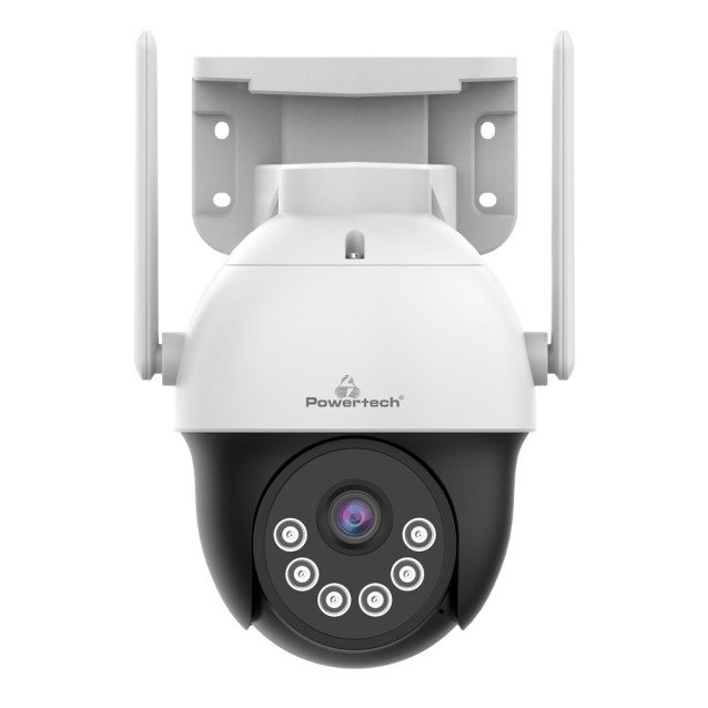 POWERTECH smart κάμερα PT-1339, 3MP, WiFi, PTZ, SD, IP66