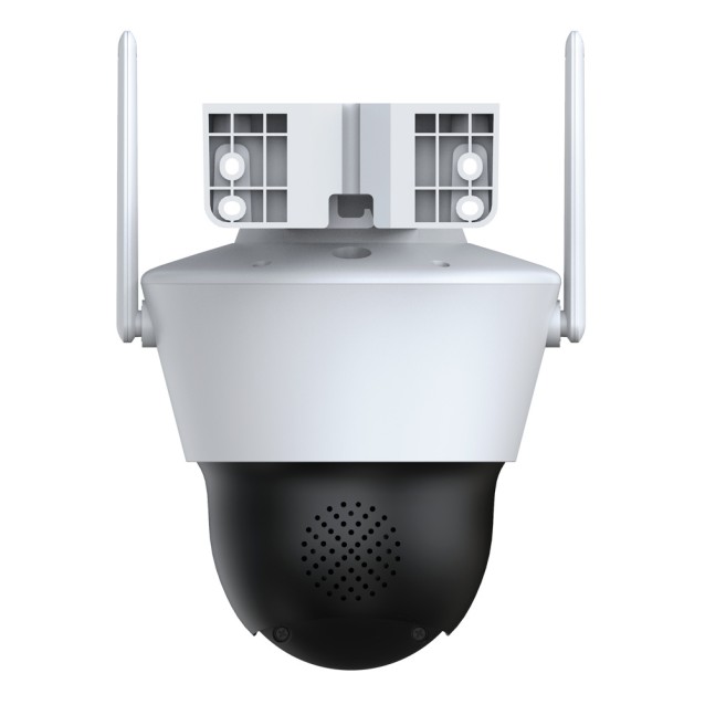 POWERTECH smart κάμερα PT-1340, 3MP, dual lens, WiFi, PTZ, SD, IP65