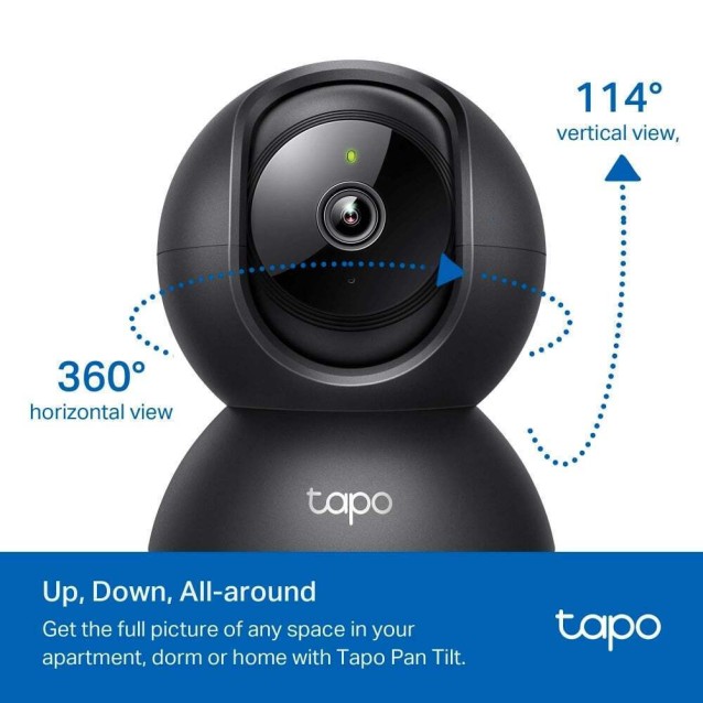 TP-Link Pan Tilt Home Security Wi-Fi Camera Tapo C201