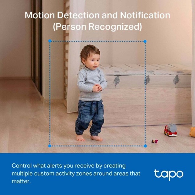TP-Link Pan Tilt Home Security Wi-Fi Camera Tapo C201