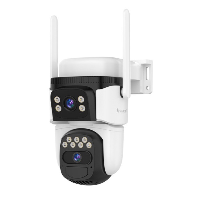VSTARCAM smart ηλιακή κάμερα CB621DR, dual lens, 3MP, WiFi, SD, PTZ, IP66