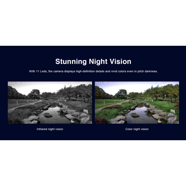 VSTARCAM smart ηλιακή κάμερα CB621DR, dual lens, 3MP, WiFi, SD, PTZ, IP66