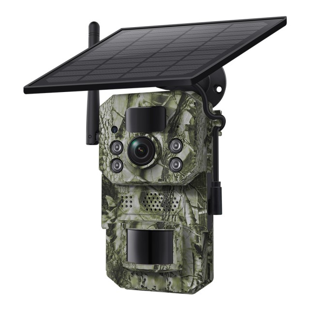 SECTEC smart ηλιακή κάμερα κυνηγού ST-HC809, 3MP, 4G, PIR, SD, IP66
