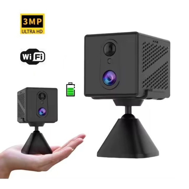 VSTARCAM smart κάμερα CB70W, 3MP, WiFi, SD, 2000mAh backup battery