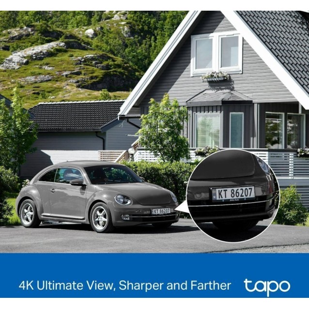 TP-LINK smart ηλιακή κάμερα Tapo C660 KIT, 4K/8MP, WiFi, PTZ, SD, IP65, EU/1.0