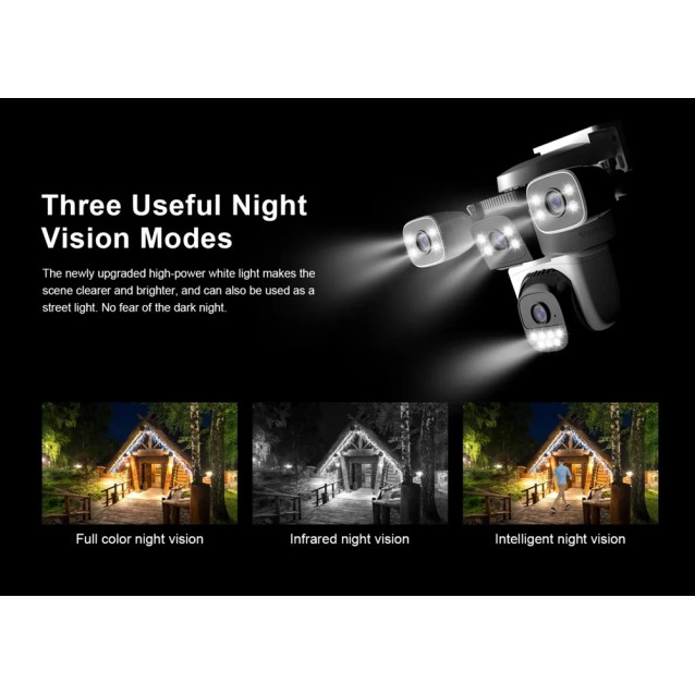 VSTARCAM smart κάμερα CS621FR, four-lens, 2MP, WiFi, SD, PTZ, IP66