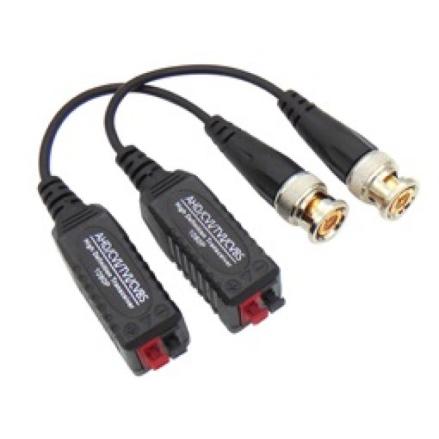 BNC BALUN VIDEO AHD ΜΕΣΩ UTP ΧΩΡΙΣ ΒΙΔΑ JT-1297 BLS JKG