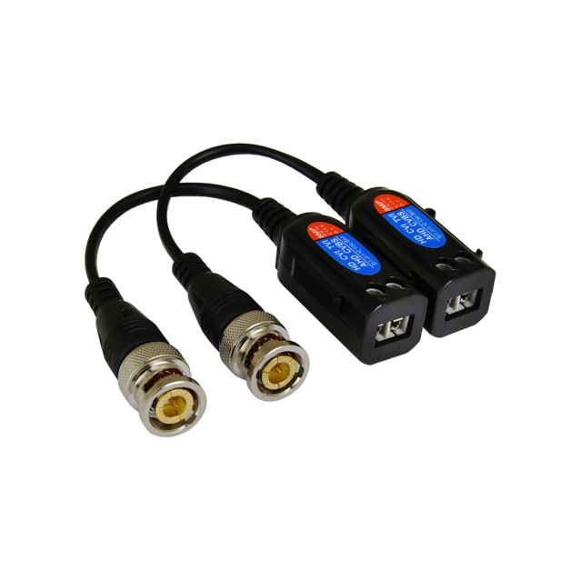 PULSAR παθητικό video balun P-TR1HD για κάμερες HD-CVI/TVI/AHD/CVBS