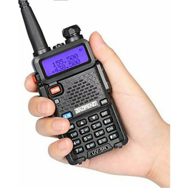 BAOFENG ασύρματος πομποδέκτης UV-5R, VHF/UHF, 5W, μαύρος