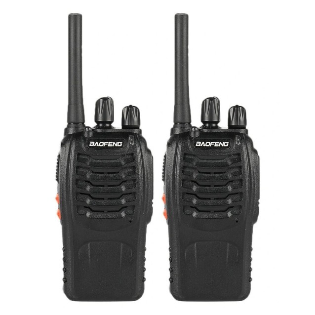 BAOFENG σετ ασύρματοι πομποδέκτες BF-88E, PMR, 0.5W, μαύρο, 2τμχ