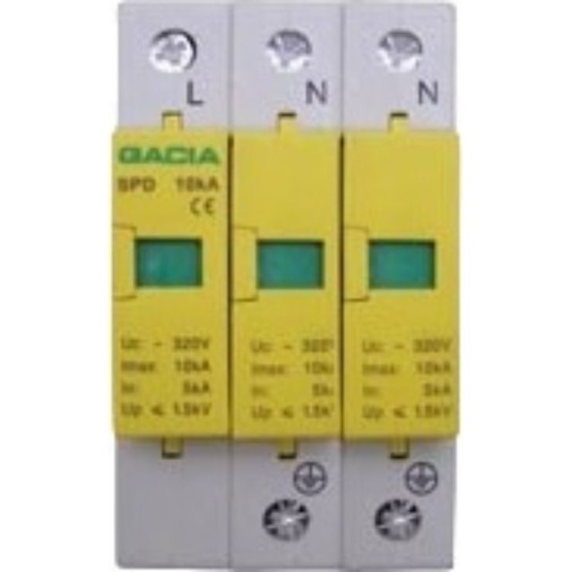 ΑΝΤΙΚΕΡΑΥΝΙΚΑ ΡΑΓΑΣ T2 3P 60kA 400VAC SPD-360-420 GAC/MAXGE