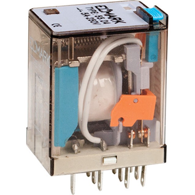 RELAY ΜΕΣΑΙΟ 4P 230V AC SOLDER 55.04 DQN