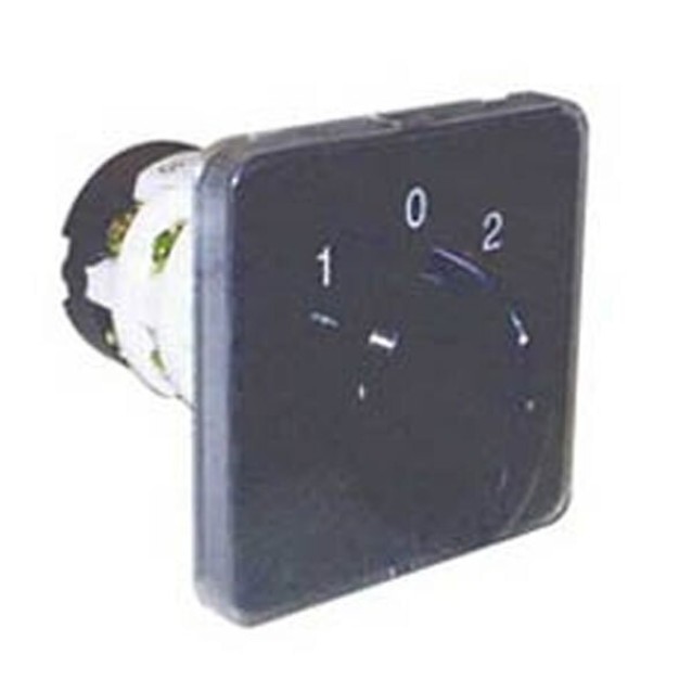 ΔΙΑΚΟΠΤΗΣ ΠΕΡΙΣΤΡΟΦΙΚΟΣ ΔΙΠΛΗΣ ΕΝΕΡΓΕΙΑΣ 1-0-2 1P 20A ΜΕ ΠΛΑΚΑ 52X52 E920AHM05 HNM