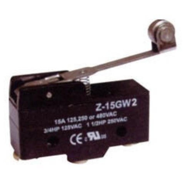ΔΙΑΚΟΠΤΗΣ ΤΕΡΜΑΤΙΚΟΣ MINI ΜΕ ΛΑΜΑΚΙ & ΡΟΔΑΚΙ 15A 125/250VAC Z-15GW2-B (AM-1703) C&H