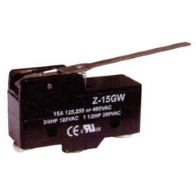 ΔΙΑΚΟΠΤΗΣ ΤΕΡΜΑΤΙΚΟΣ MINI ΜΕ ΛΑΜΑΚΙ ΜΑΚΡΥ 15A 125/250VAC Z-15GW-B (AM-1701) C&H