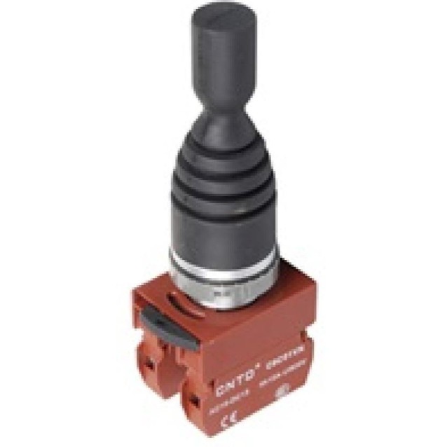 ΔΙΑΚΟΠΤΗΣ Φ22 ΜΕ ΜΟΧΛΟ 4 ΘΕΣΕΩΝ ΣΤΑΘΕΡΟΣ 2NO+2NC C2MNF4 CNTD