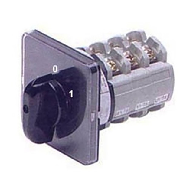 ΔΙΑΚΟΠΤΗΣ ΠΕΡΙΣΤΡΟΦΙΚΟΣ 0-1 3P 400A ΜΕ ΠΛΑΚΑ 130X130 CA4000003PL4 VEM