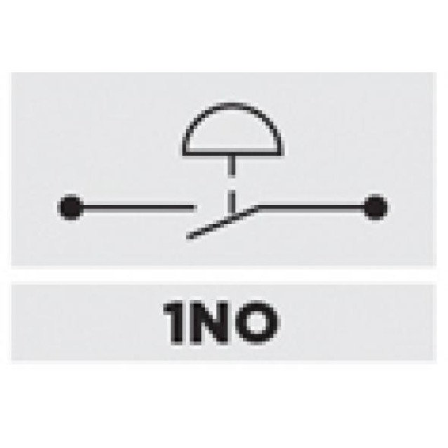 ΔΙΑΚΟΠΤΗΣ Φ22 0-1 1NO ΜΕ ΛΥΧΝΙΑ 230VAC ΠΡΑΣΙΝΗ C2SIL-G CNTD