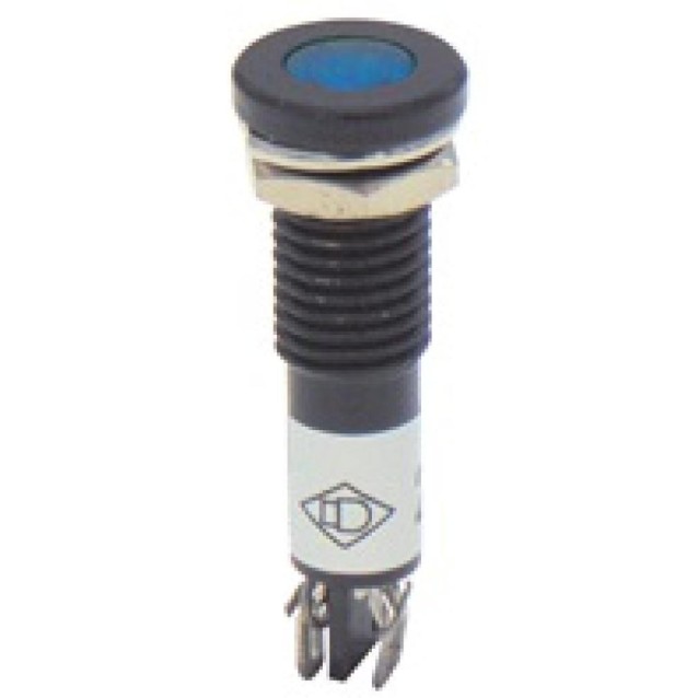 ΛΥΧΝΙΑ ΕΝΔΕΙΚΤΙΚΗ LED Φ12 24VAC/DC ΜΠΛΕ ΜΕ FASTON AD22C-12D XND ΤΕΜΑΧΙΟ