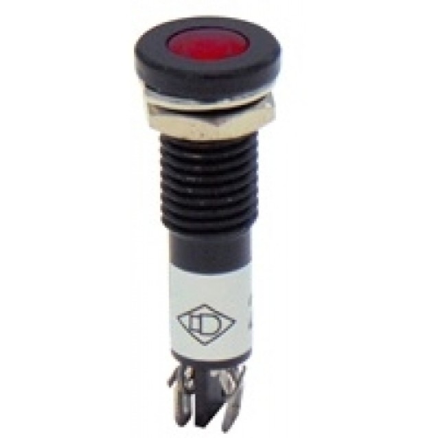 ΛΥΧΝΙΑ ΕΝΔΕΙΚΤΙΚΗ LED Φ10 24VAC/DC ΚΟΚΚΙΝΗ ΜΕ FASTON AD22C-10D XND ΤΕΜΑΧΙΟ