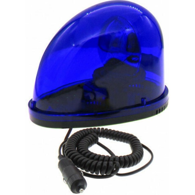 ΦΑΡΟΣ NEON ΠΕΡΙΣΤΡΟΦΙΚΟΣ 12VDC ΜΠΛΕ ΜΕ ΣΕΙΡΗΝΑ ΚΑΙ ΦΙΣ ΑΥΤΟΚΙΝΗΤΟΥ LTD1201J KZE