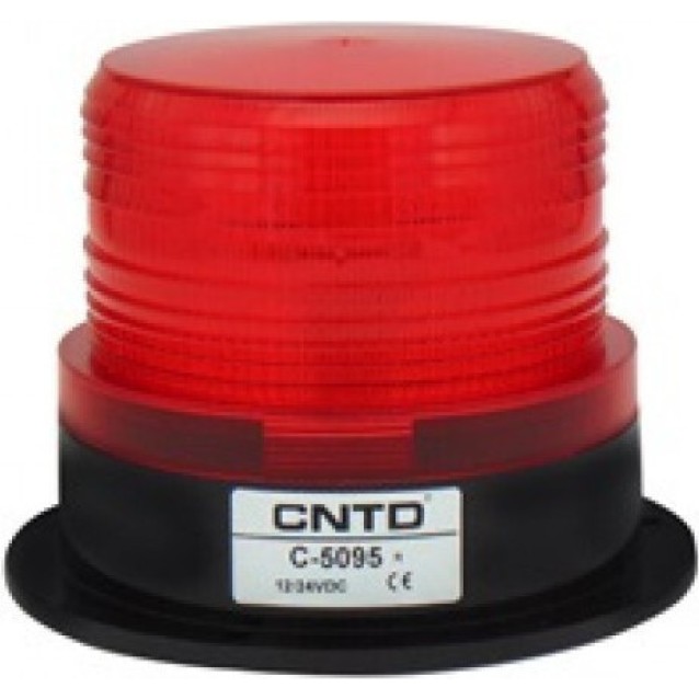 ΦΑΡΟΣ LED STROBE 12/24VDC 127X96mm ΚΟΚΚΙΝΟΣ C-5095 CNTD